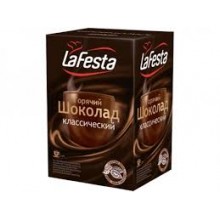 ЛАФЕСТА ГОРЕЩ ШОКОЛАД /10БР