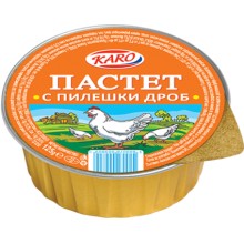 ПАСТЕТ ПИЛЕШКИ КАРО 125гр